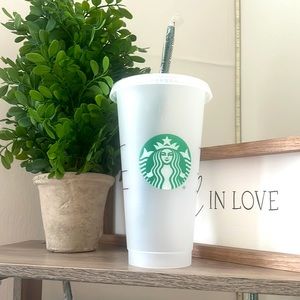 Add a name to your customized 24oz Starbucks cold cup